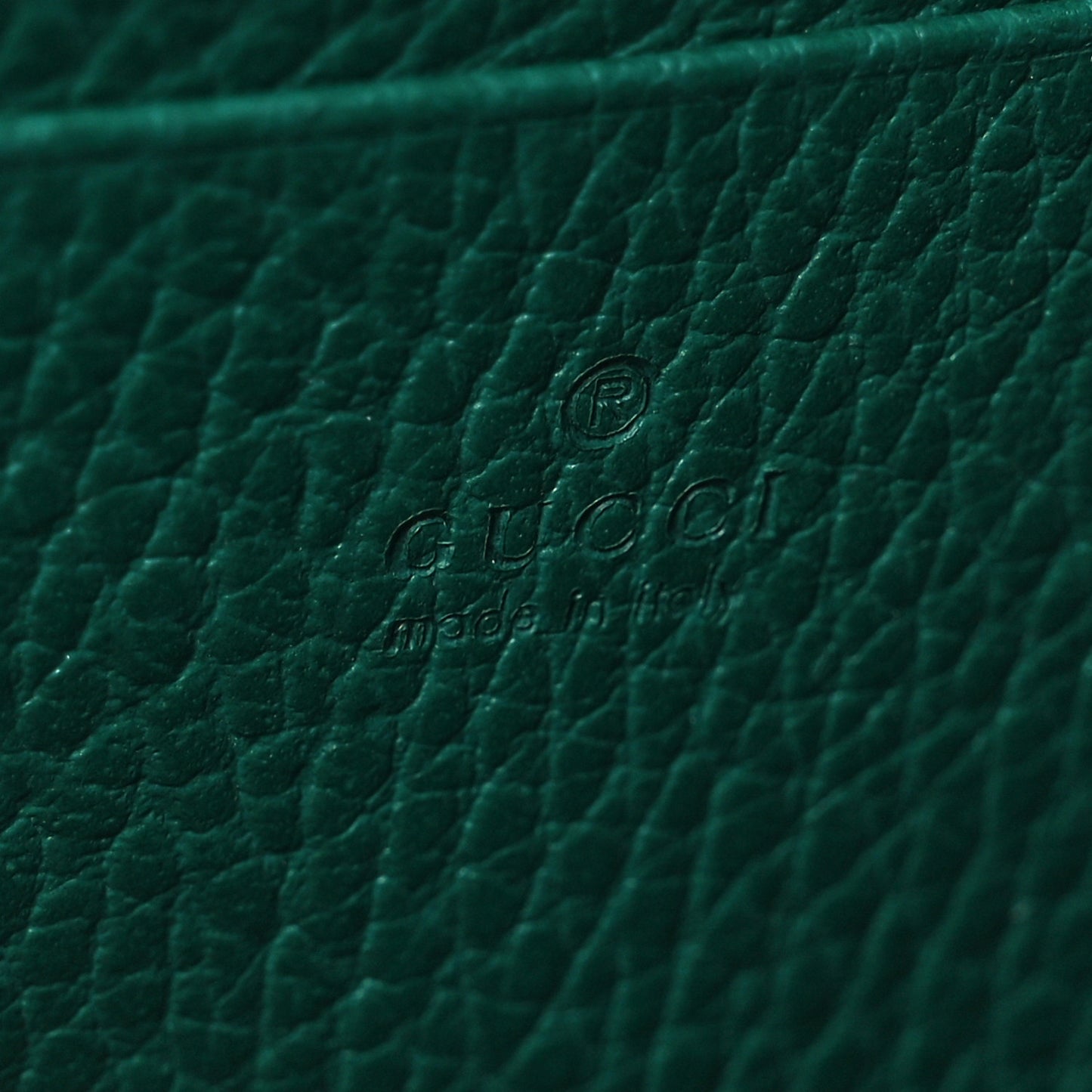 Calfskin Mini Dionysus Chain Wallet Emerald