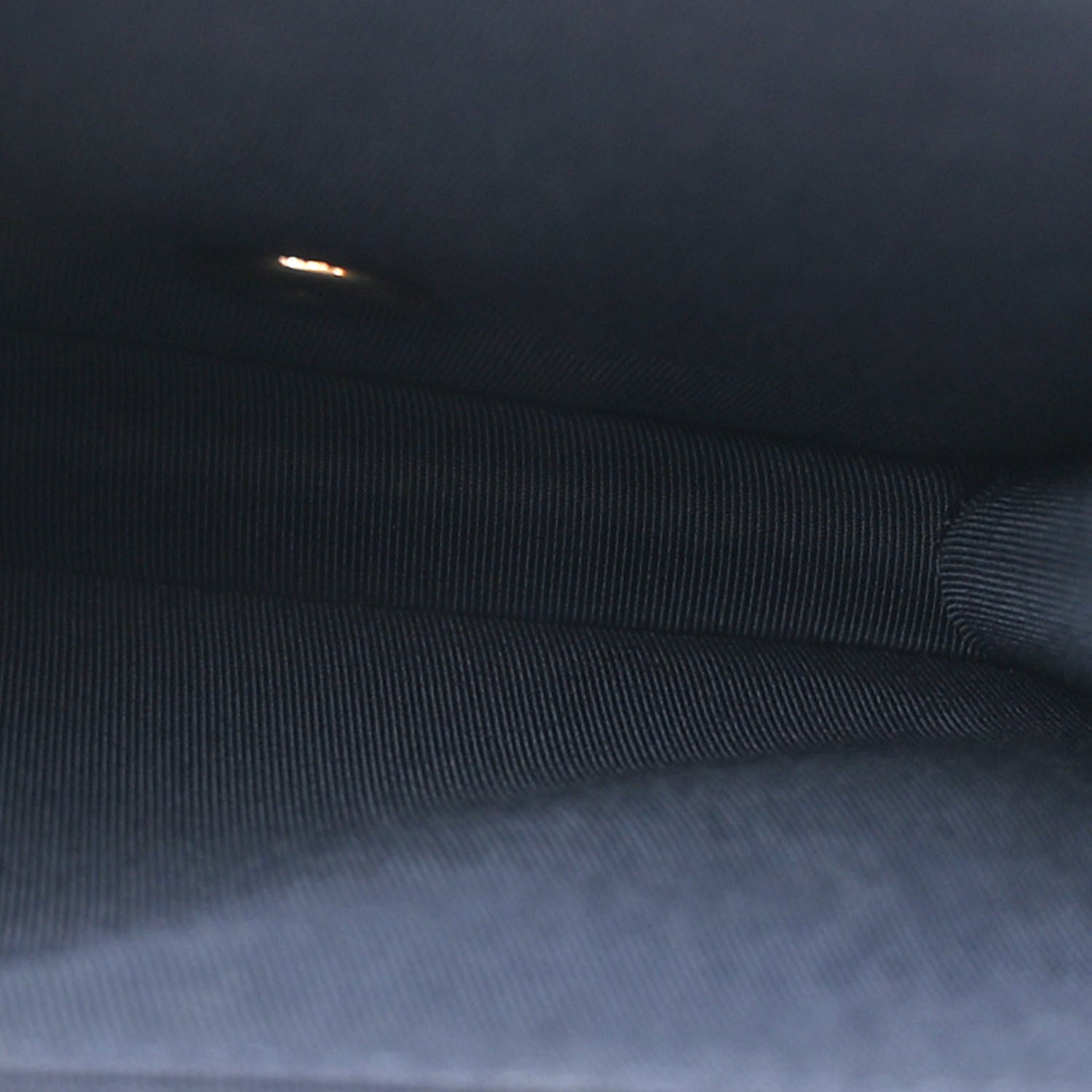Chanel Metallic Lambskin Striped North South Boy Flap Navy Gold 6 of 11