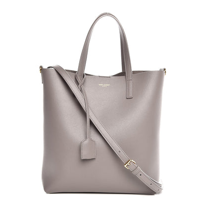 Saint Laurent Calfskin Toy Shopping Tote Light Grey 1 of 8