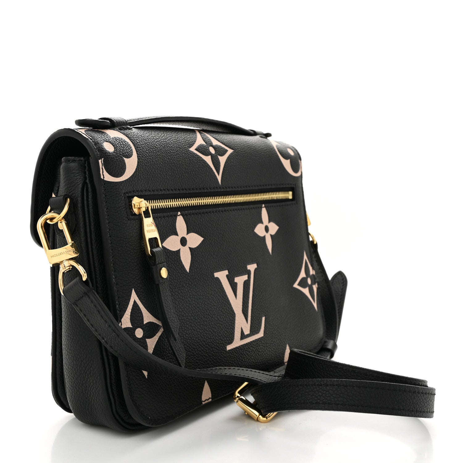 Louis Vuitton Empreinte Monogram Giant Pochette Metis Black Beige 4 of 23