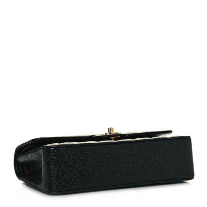 Chanel Caviar Quilted Medium Double Flap Black 4 of 13