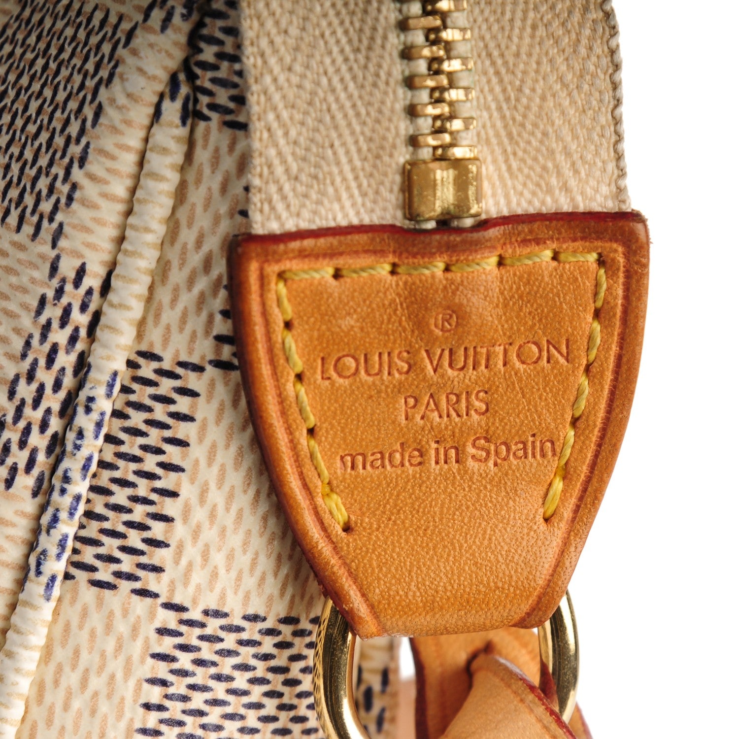 Louis Vuitton Damier Azur Pochette Accessories NM 6 of 8