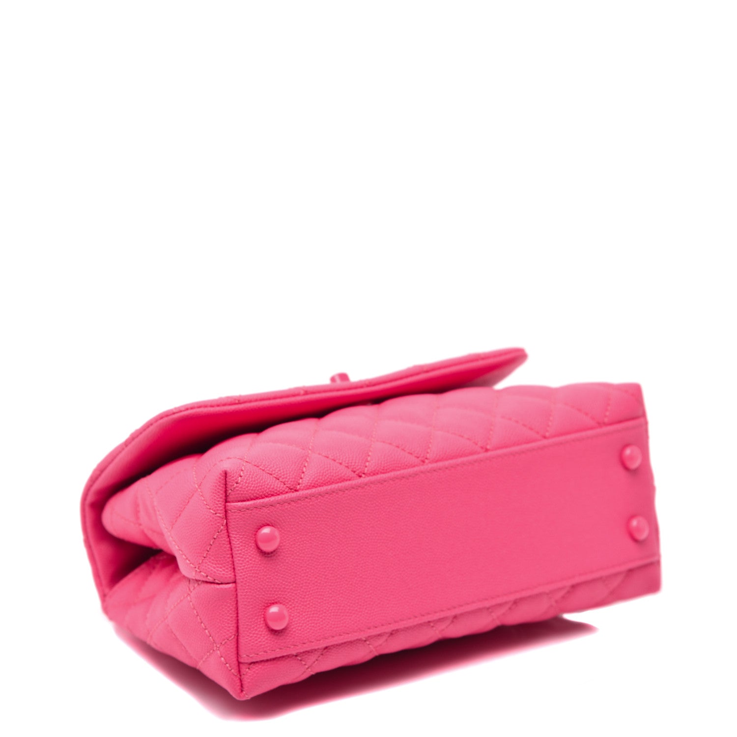 Chanel Caviar Quilted Incognito Mini Coco Handle Flap Pink 4 of 10