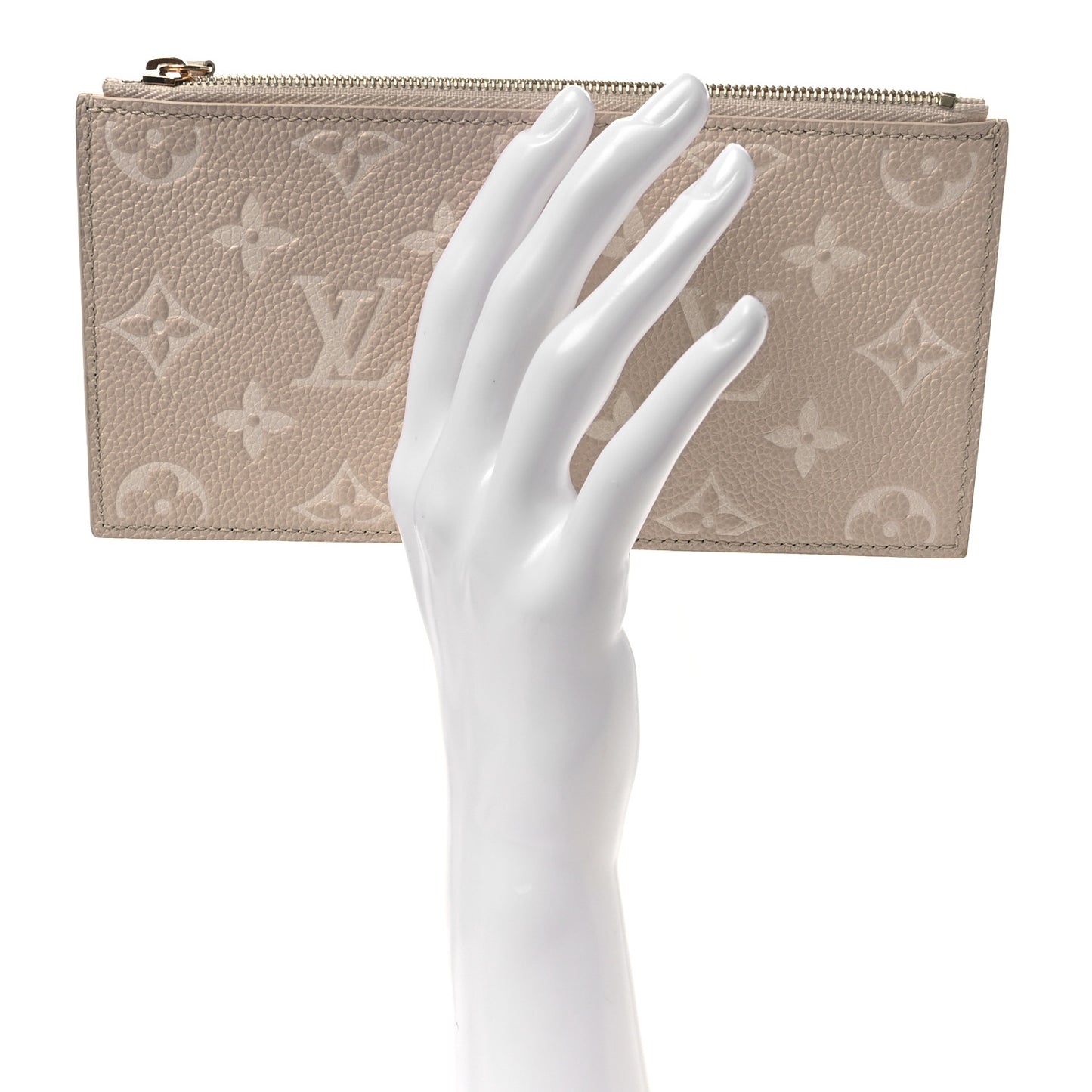 Empreinte Spring in the City Felicie Chain Wallet Zippered Insert Beige