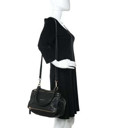 Givenchy Tumbled Sheepskin Small Pandora Black 2 of 13