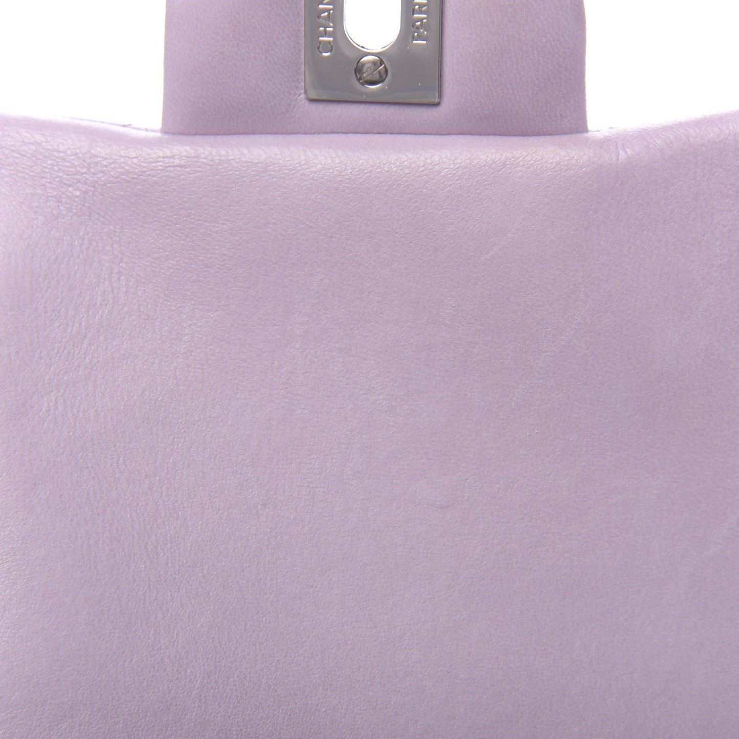 Lambskin Quilted Medium Ladybug Flap Lavender