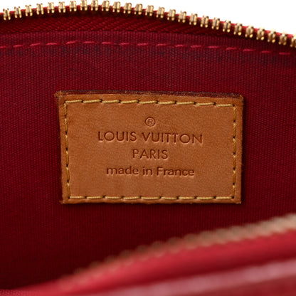 Louis Vuitton Vernis Alma BB Pomme D'Amour 6 of 13