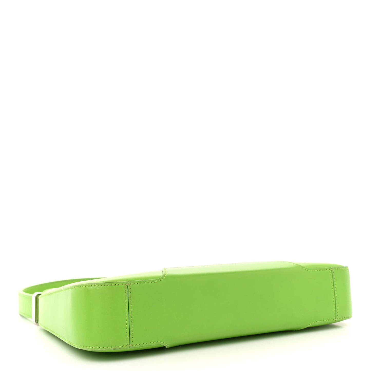 Smooth Calfskin Medium TB Shoulder Bag Brilliant Green