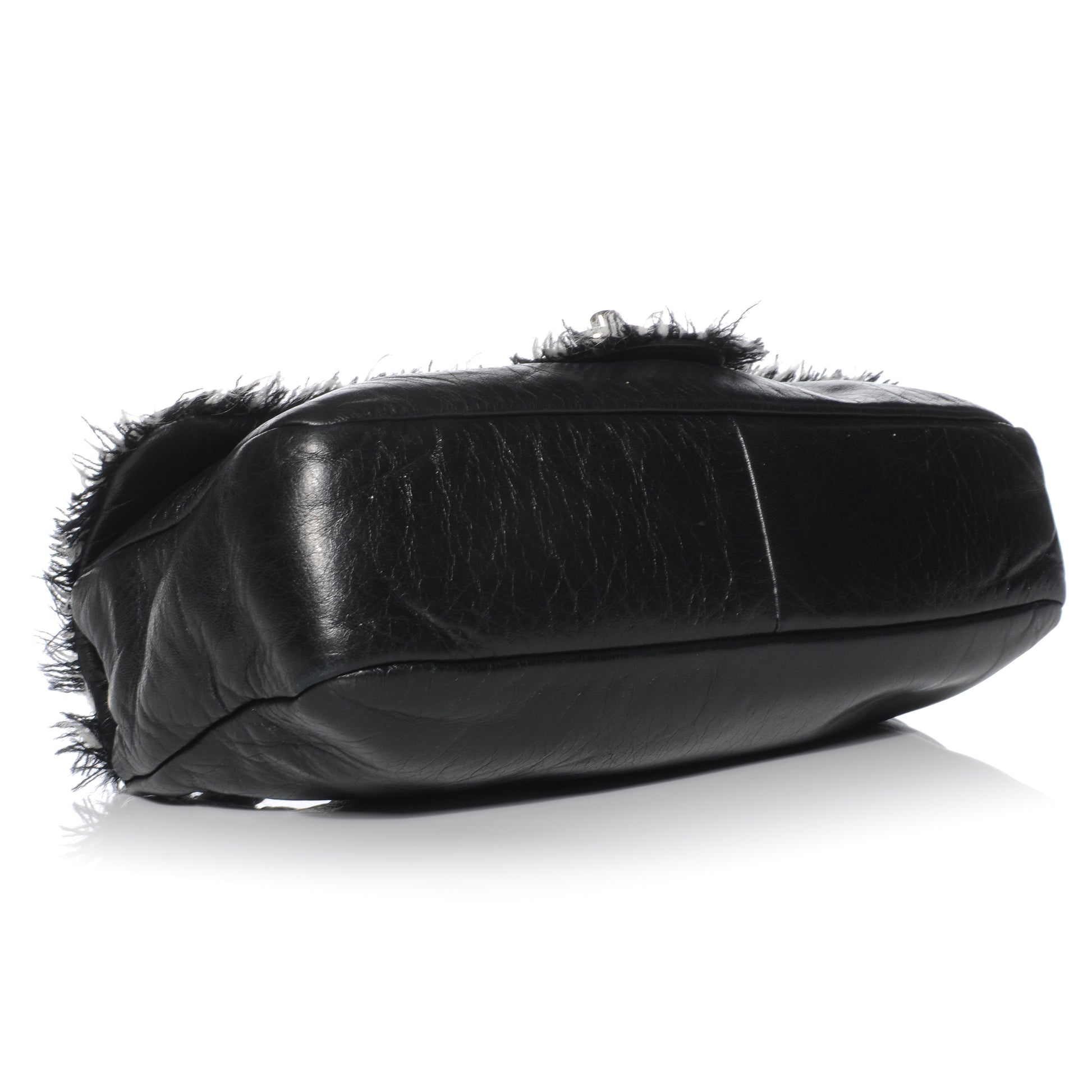 Chanel Lambskin Tweedy Flap Black 4 of 9