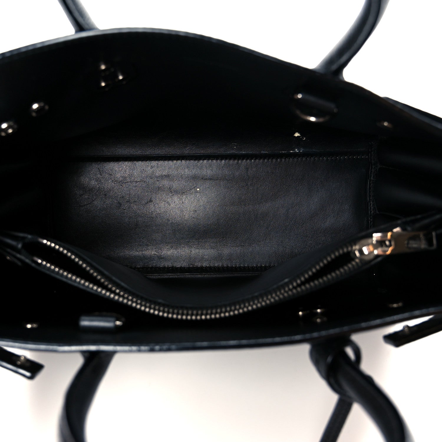 Saint Laurent Grained Calfskin Baby Sac De Jour Black 8 of 21