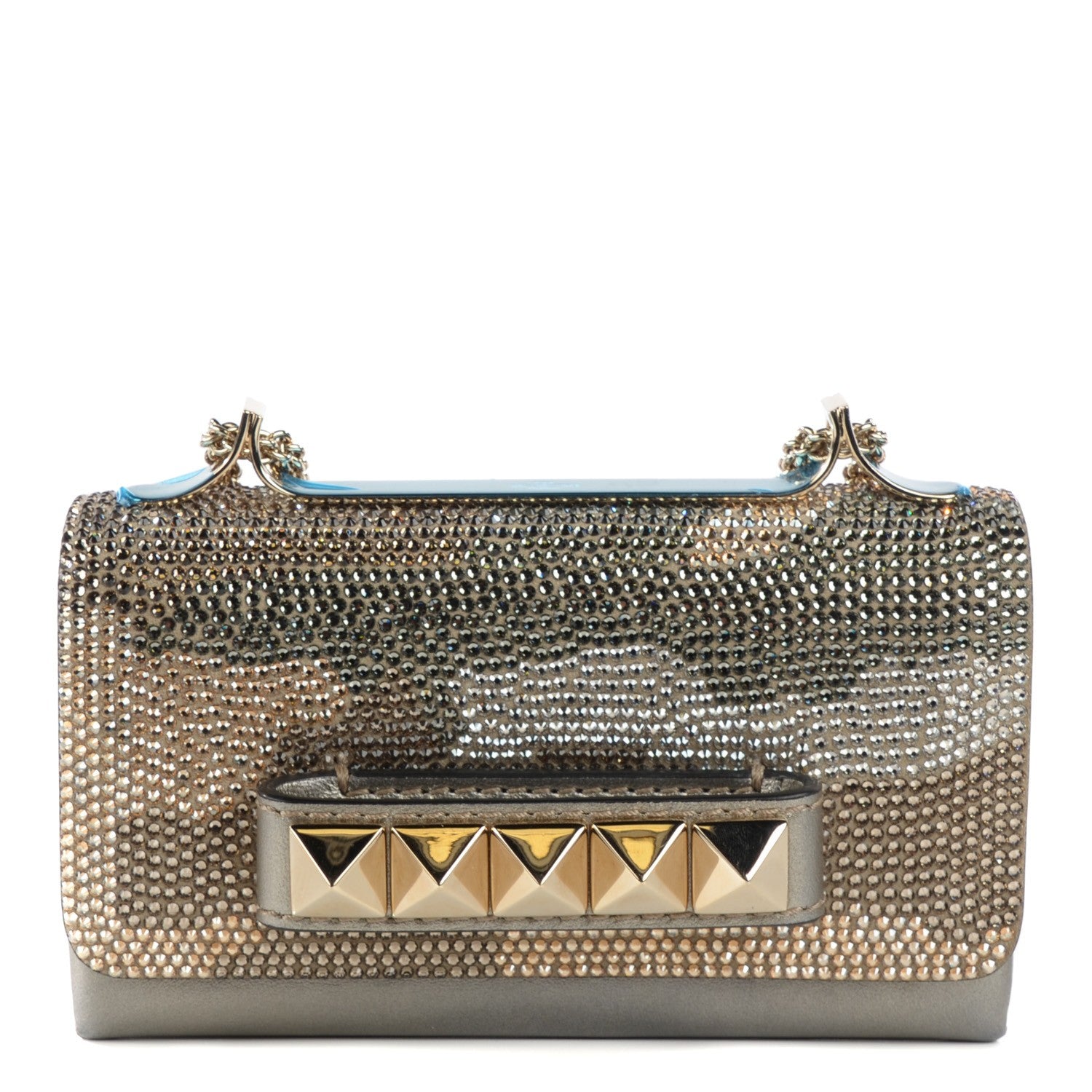Valentino Garavani Nappa Crystal Camouflage Mini Va Va Voom Shoulder Bag Multicolor 1 of 6