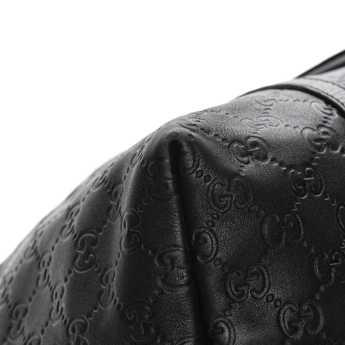Guccissima Large Joy Tote Black