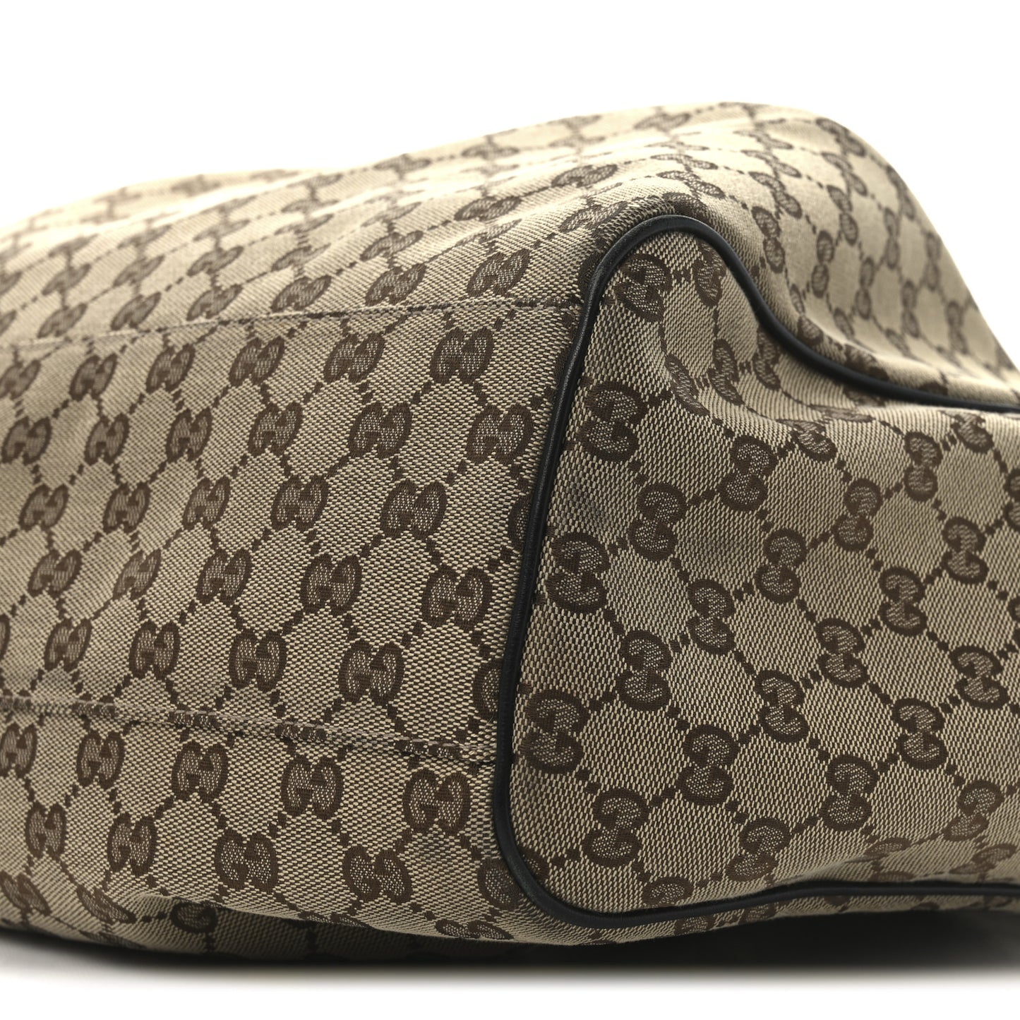 Monogram Large Sukey Tote Beige Ebony Black