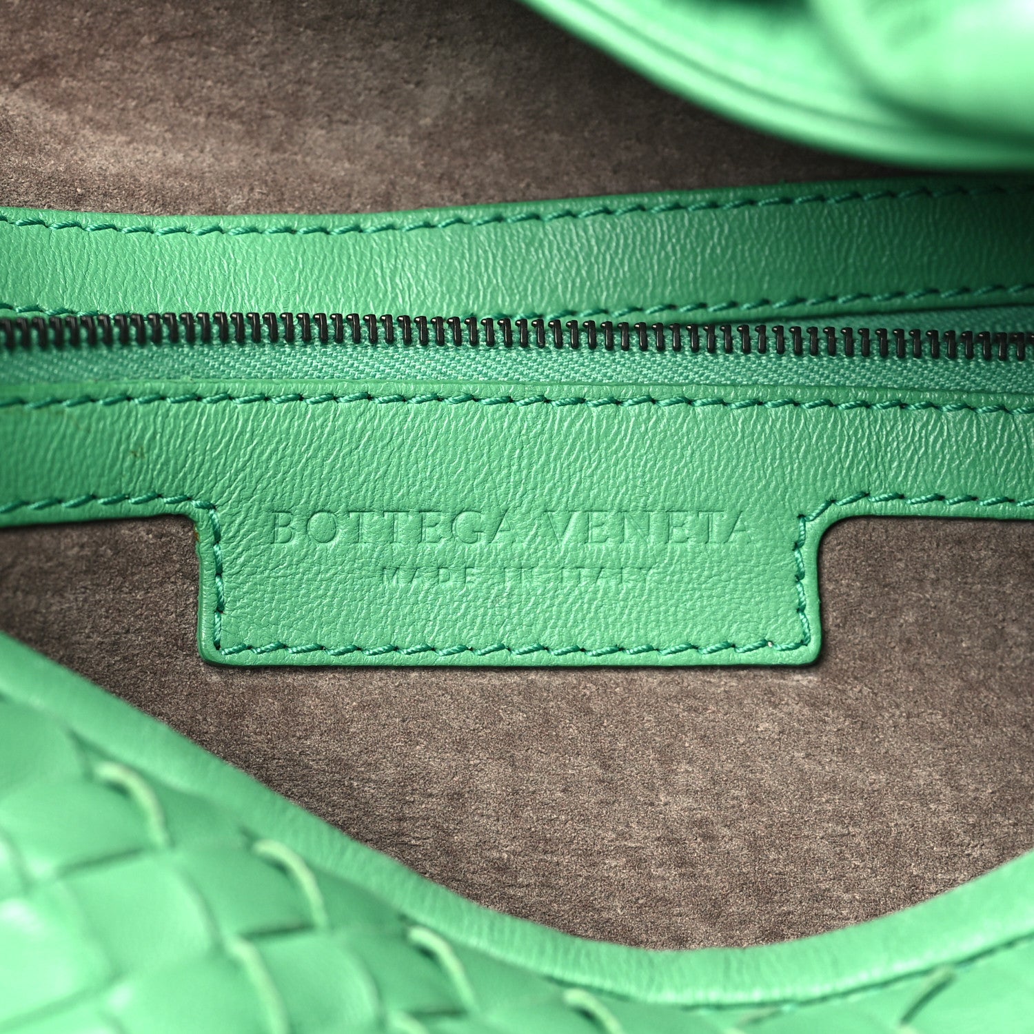 Bottega Veneta Nappa Intrecciato Medium Belly Veneta Hobo Green 7 of 11