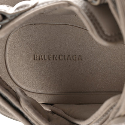 Balenciaga Fake Leather Womens Tourist Sandals 37 Taupe 7 of 9