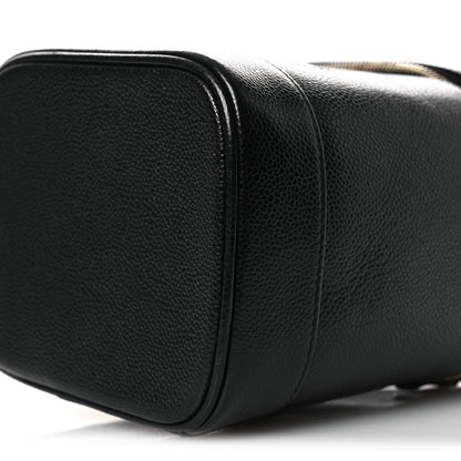 Chanel Caviar Vanity Cosmetic Case Black 11 of 13