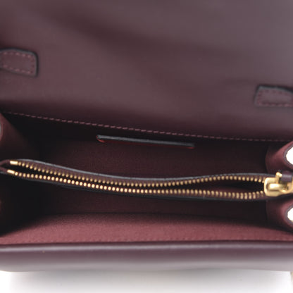 Valentino Garavani X UNDERCOVER Smooth Calfskin Butterfly Mini VRing Crossbody Bag Rubin 5 of 10