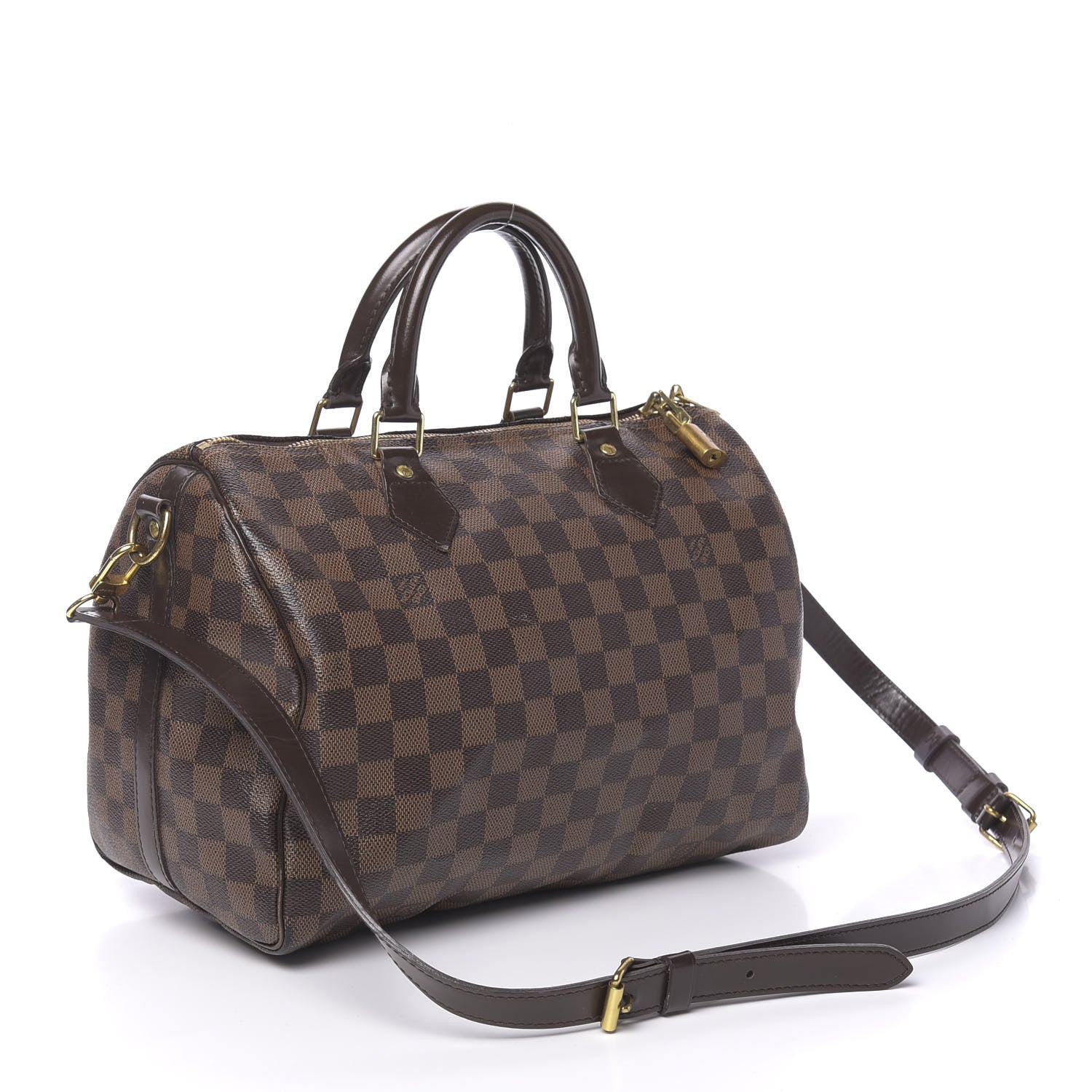 Louis Vuitton Damier Ebene Speedy Bandouliere 30 3 of 31