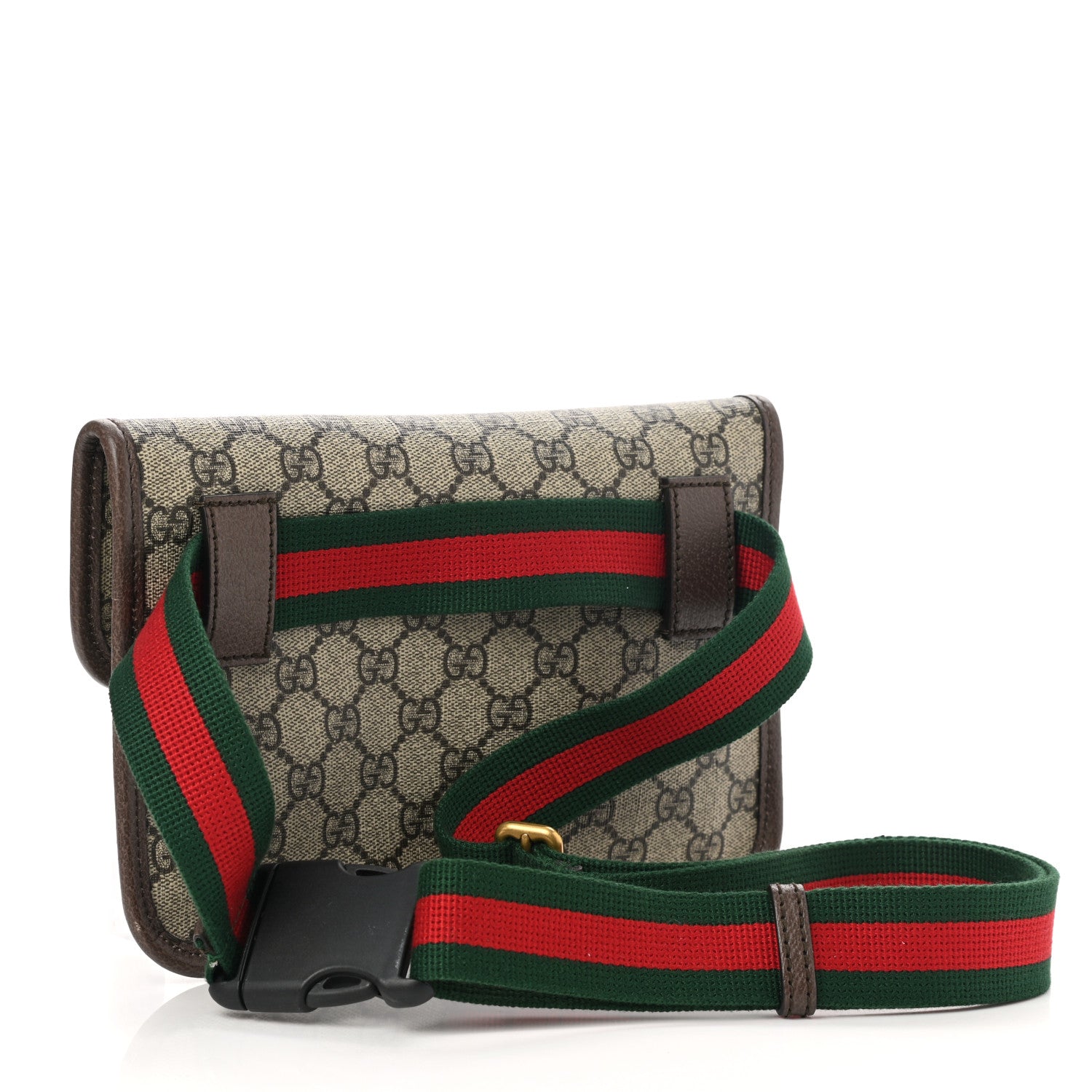Gucci GG Supreme Monogram Neo Vintage Web Belt Bag Brown 3 of 10