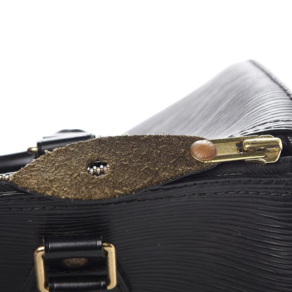 Louis Vuitton Epi Speedy 25 Black 6 of 15