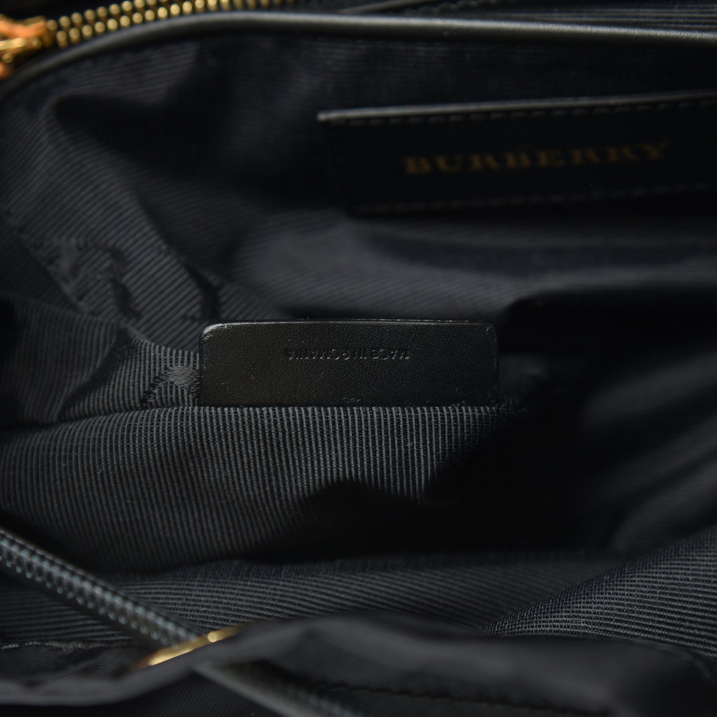 Nylon Medium Rucksack Backpack Black