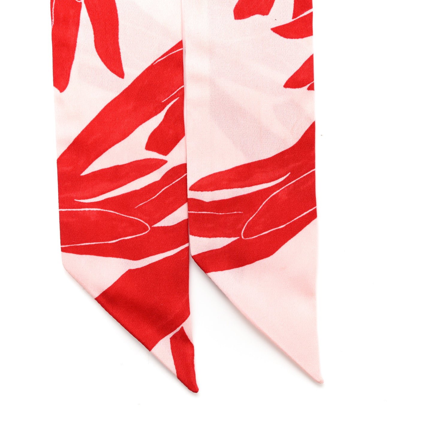 Silk Les Mains Twilly Rose Craie