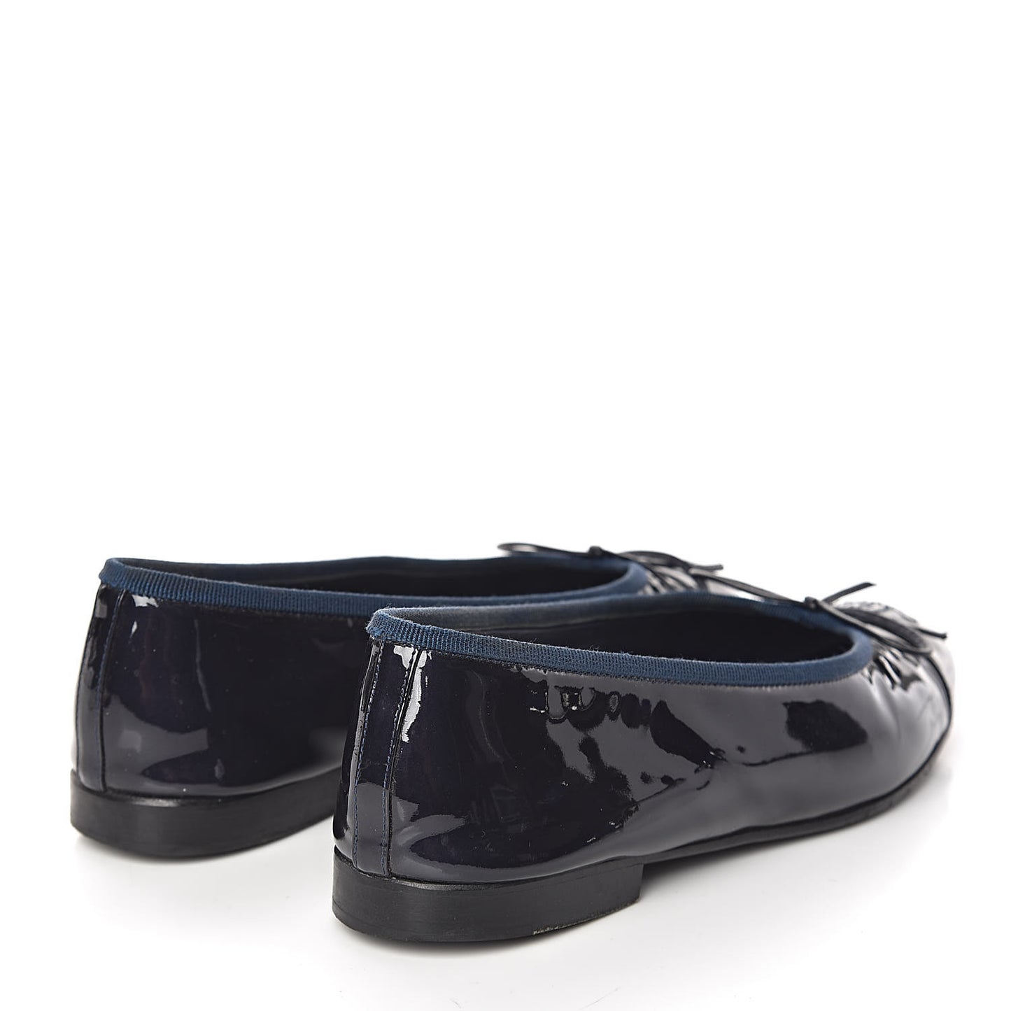 Patent CC Ballerina Flats 35 Navy