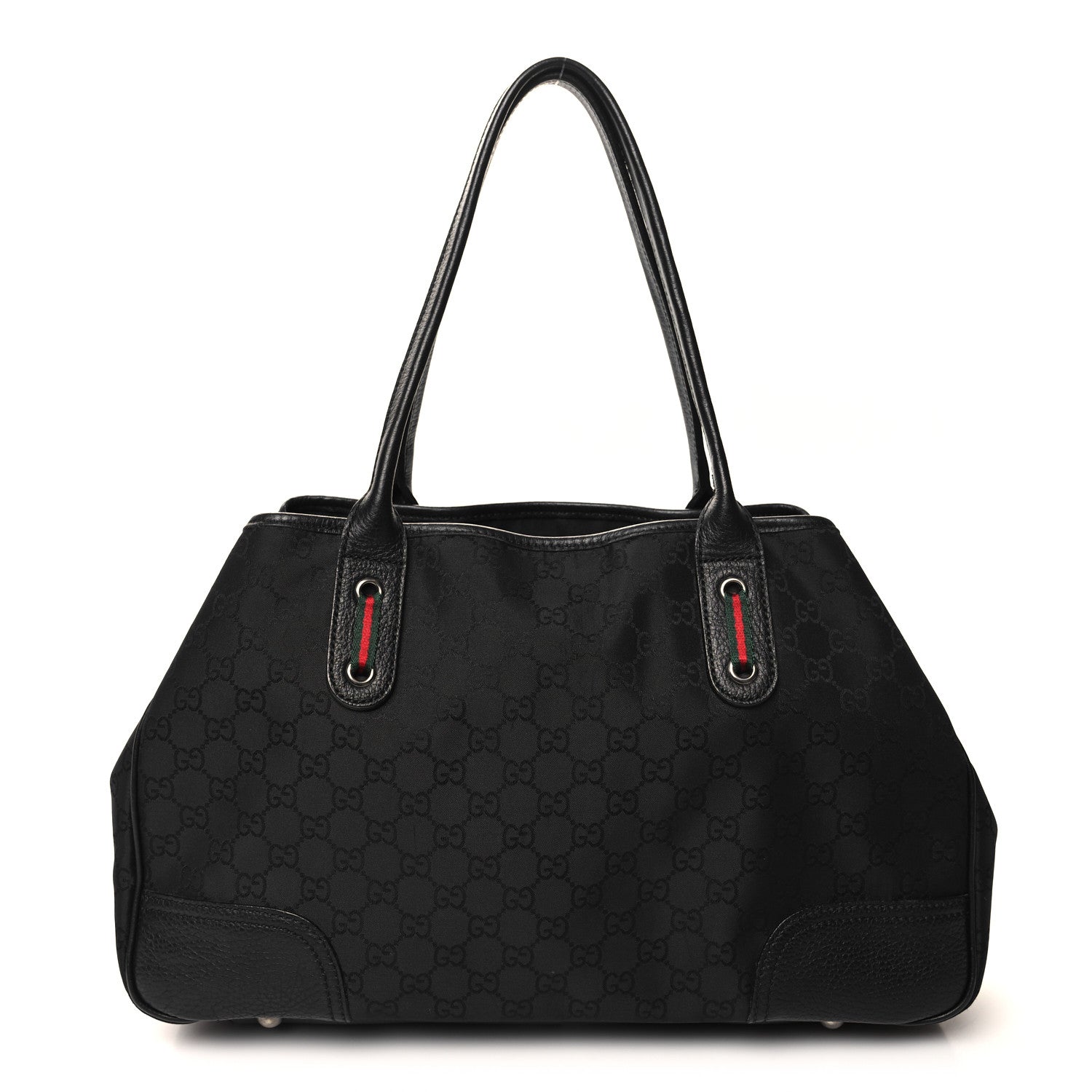 Gucci Monogram Medium Princy Tote Black 1 of 10