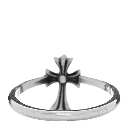 Chrome Hearts Sterling Silver Bubblegum Cross Ring 53 6.25 3 of 7