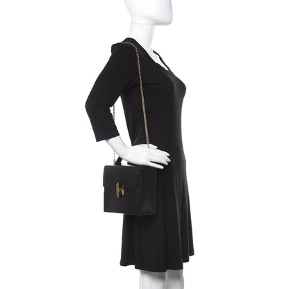 Hermes Chevre Chamkila Cinhetic Boxy Top Handle Bag Black 2 of 10