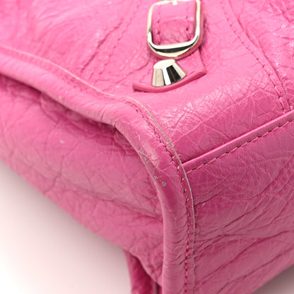 Balenciaga Agneau Classic Silver Hardware S City Flamingo 14 of 17