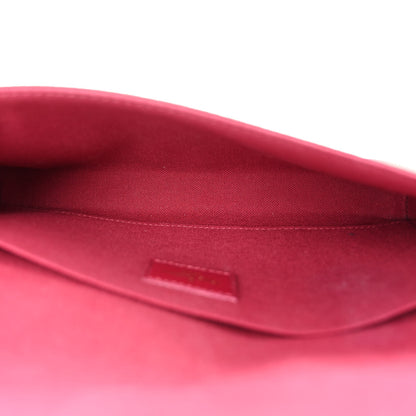 Louis Vuitton Monogram Pochette Felicie Chain Wallet Fuchsia 6 of 12