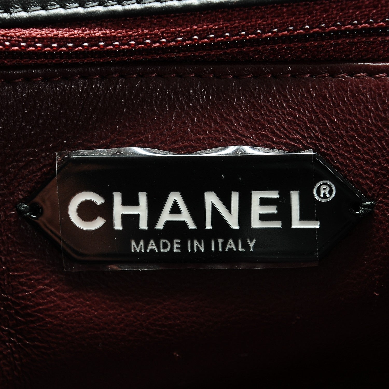 Chanel Aged Calfskin Quilted 2.55 Reissue Hanger Flap Black 6 of 7