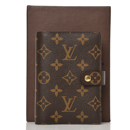 Louis Vuitton Monogram Kusama Infinity Dots Small Ring Agenda Cover Yellow 7 of 7