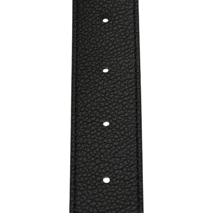 Louis Vuitton Calfskin Monogram 30mm LV Initiales Reversible Belt 85 34 Black 5 of 7