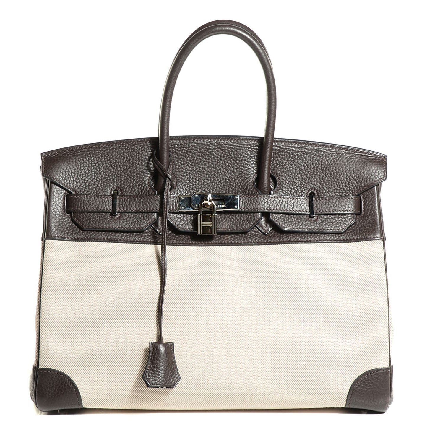 Toile Togo Birkin 35 Chocolate