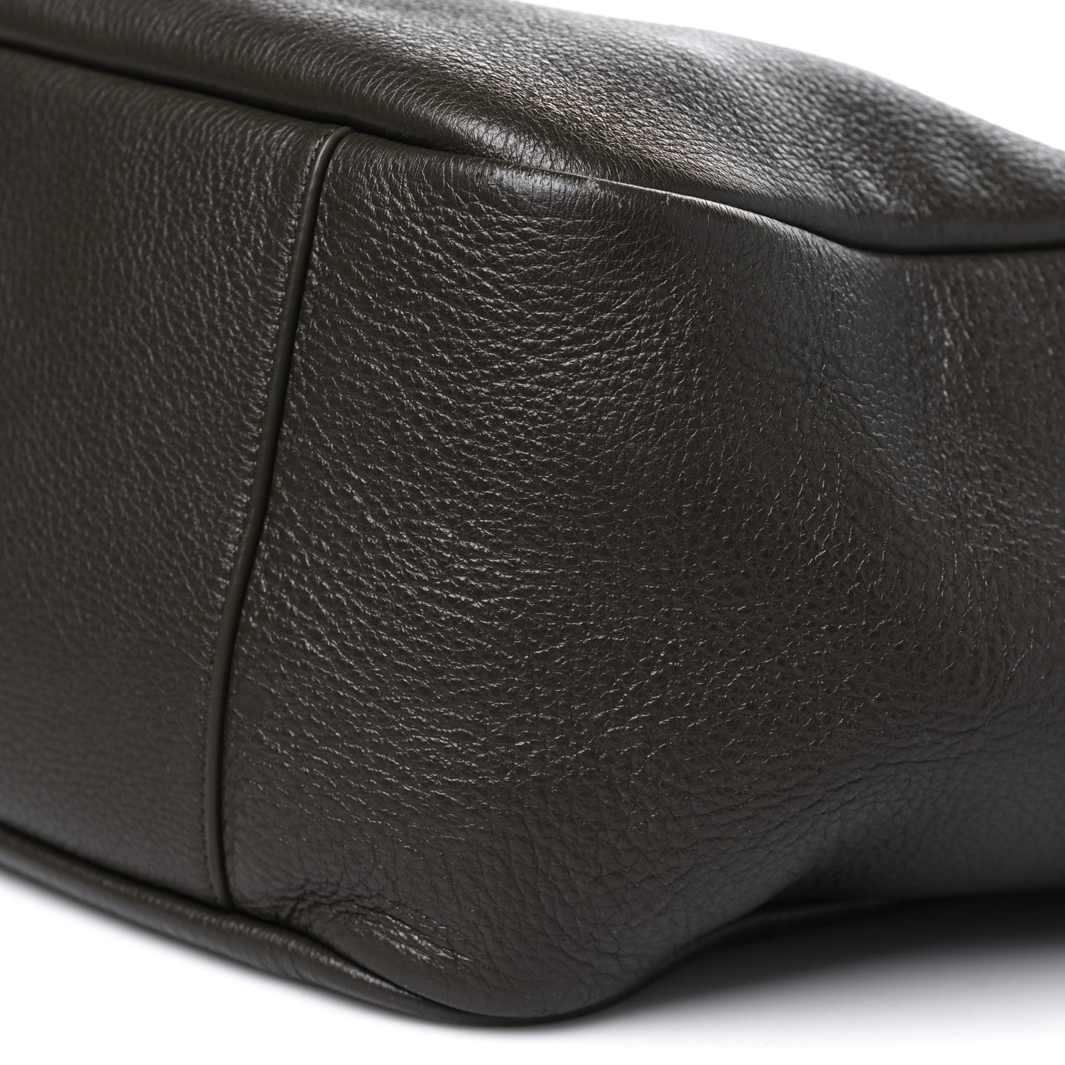 Saint Laurent Grained Deerskin Bea Tote Light Musk 10 of 11