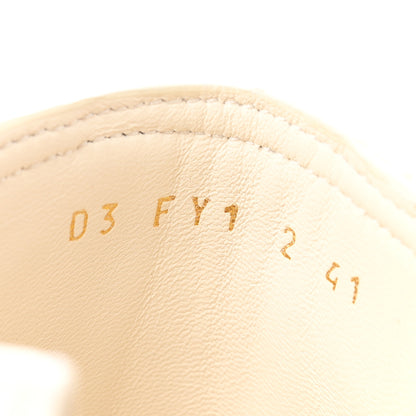 Valentino Garavani Calfskin One Stud Beatle 45mm Boots 41 Light Ivory 9 of 11