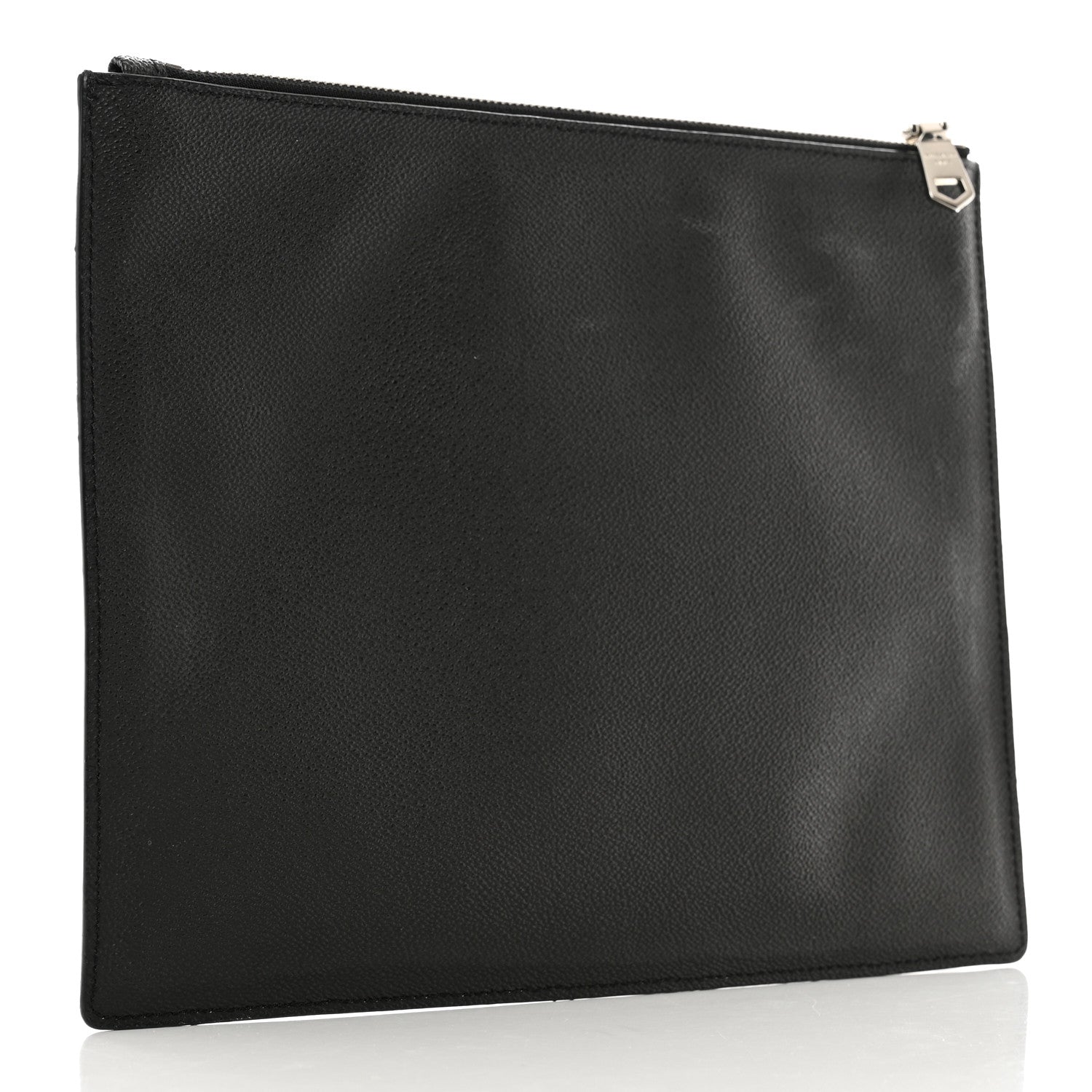 Givenchy Textured Coated Canvas Bambi Print Cosmetic Pouch Black 3 of 7