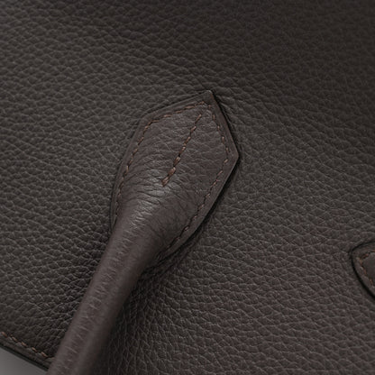 Hermes Togo Birkin 35 Etain Etain 13 of 13