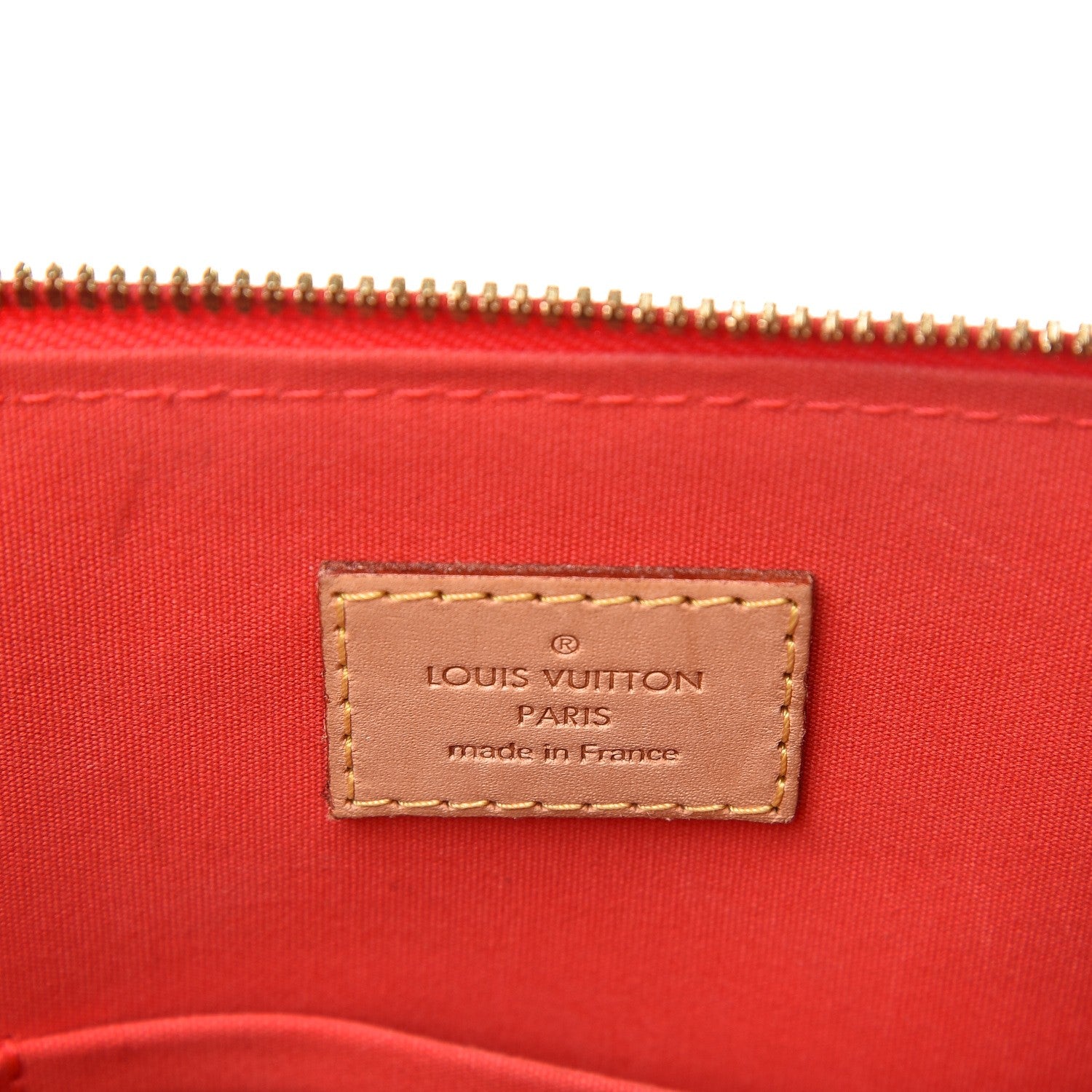 Louis Vuitton Vernis Alma PM Rouge Grenadine 6 of 7