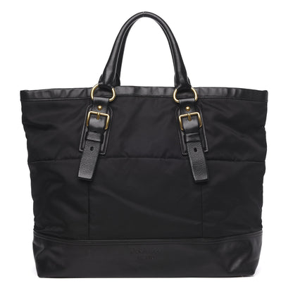 Prada Tessuto Nylon Soft Calf Tote Black 1 of 13