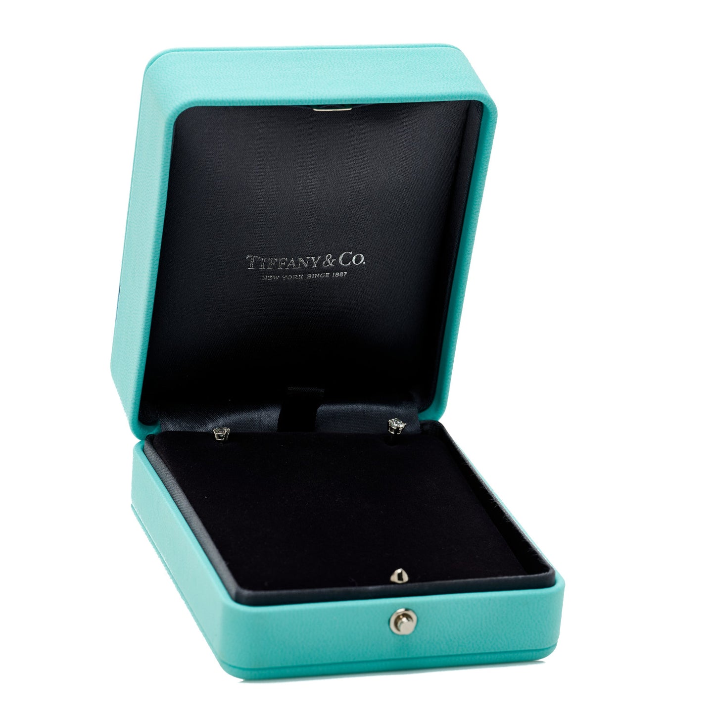 Platinum Diamond .54ctw Solitaire Earrings