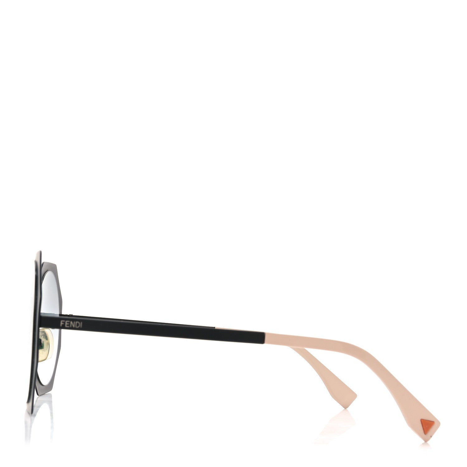 Fendi Acetate Octagonal Sunglasses FF 0152/S Black Pink 3 of 7