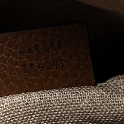 Gucci Monogram Mini Bree Messenger Bag Beige Tabacco 7 of 10