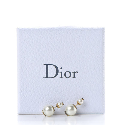 Christian Dior Pearl Bee Star Mise En Dior Tribal Earrings 5 of 5