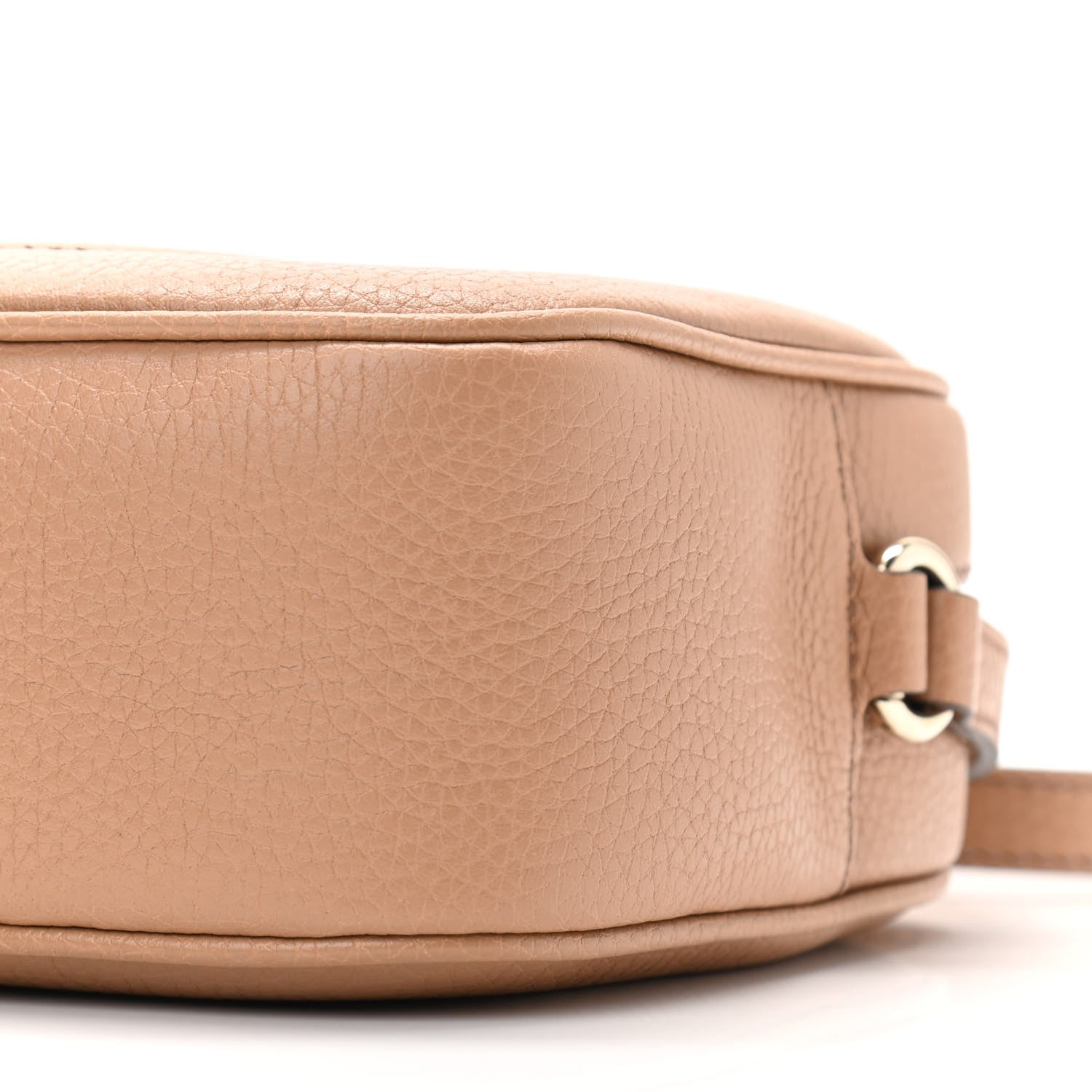 Gucci Pebbled Calfskin Small Soho Disco Bag Camelia 9 of 11