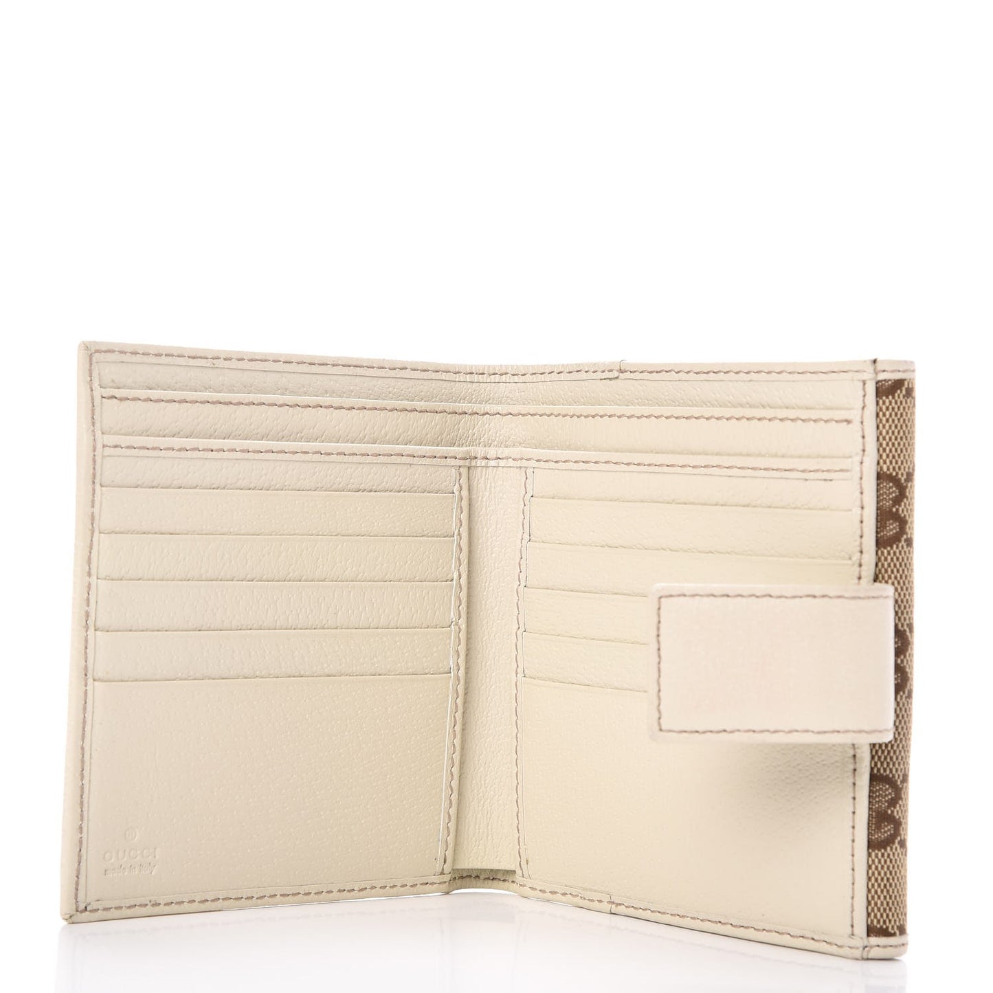 Monogram Princy Compact French Flap Wallet Off White