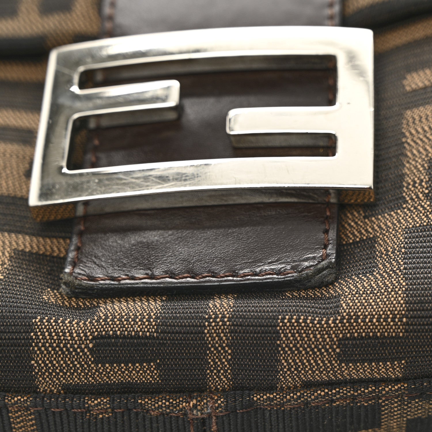 Fendi Zucca Mama Baguette Tobacco 13 of 15