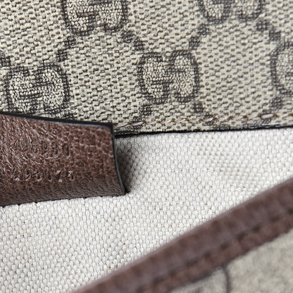 Gucci GG Supreme Monogram Neo Vintage Web Belt Bag Brown 9 of 11